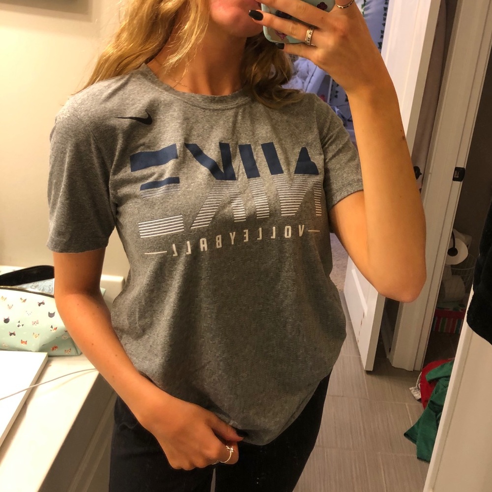 Nike volleyball dry fit shirt